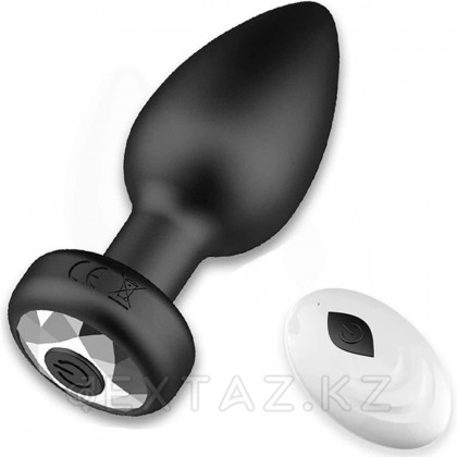 Қашықтан басқару пульті бар анальды діріл тығын от sex shop Extaz фото 2