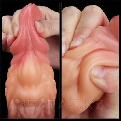 Lovetoy екі қабатты Platinum dildo ұсынылды (18*7) жалаңаш от sex shop Extaz фото 4
