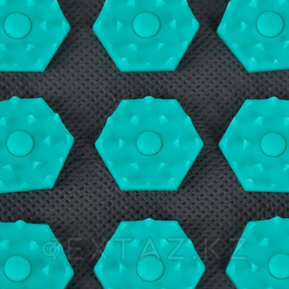 Ипликатор төсеніші (28 × 64 см) қою сұр және көгілдір от sex shop Extaz фото 2