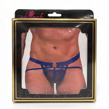 Ерлер сексуалдық іш киім белдіктерде көк (S) от sex shop Extaz фото 2