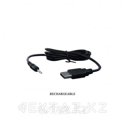 Эрекционное кольцо с вращающимся стимулятором клитора от sex shop Extaz фото 5