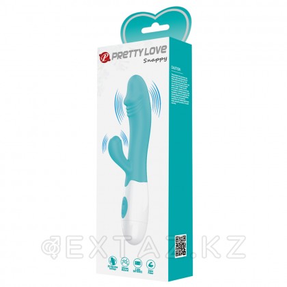 Snappy көгілдір қоян вибраторы (19) от sex shop Extaz фото 11