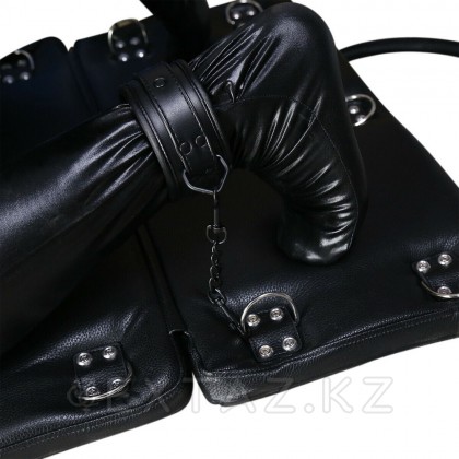 Жинақ-қол мен аяққа арналған кісендері бар Құлдық тақтасы от sex shop Extaz фото 11