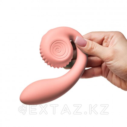 Қос нүкте стимуляторы G SVibe Snail gizi шабдалы қызғылт от sex shop Extaz фото 4