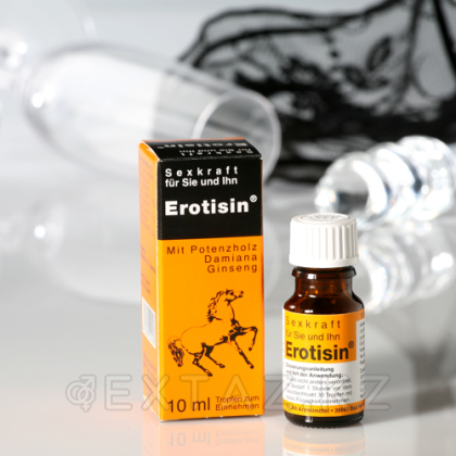 Капли Erotisin (Конский возбудитель) 10 мл. от sex shop Extaz фото 2