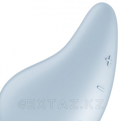 Satisfyer Dew Drop көк клиторальды шағын вибратор от sex shop Extaz фото 4