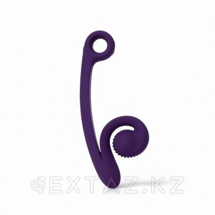 SVibe Snail CURVE Қос ынталандыру вибраторы күлгін от sex shop Extaz