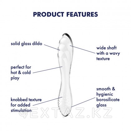 Satisfyer Cosmic crest 1 Болат дилдо от sex shop Extaz фото 3