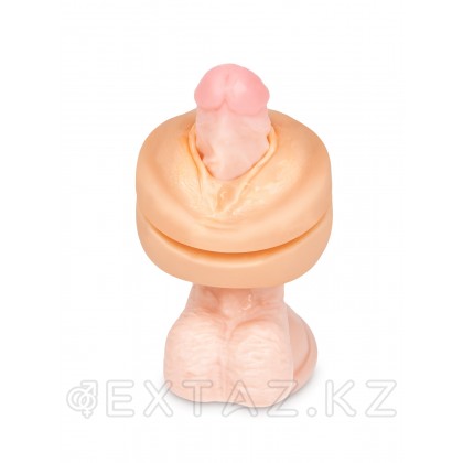 Двусторонний мини мастурбатор Кати Самбуки, 6х7 см от sex shop Extaz фото 5