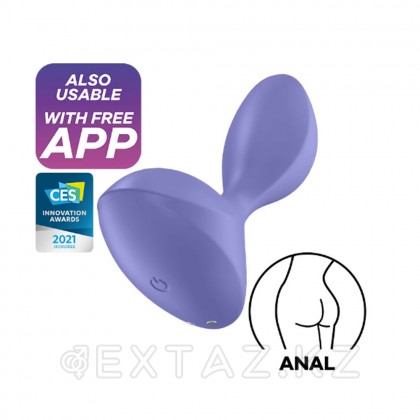 Satisfyer sweet Seal Connect app күлгін анальды діріл тығын от sex shop Extaz