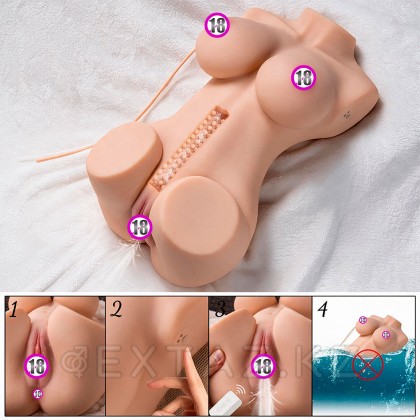 Мастурбацияға арналған екі есікті сексуалды әйел денесі Wendy от sex shop Extaz фото 15