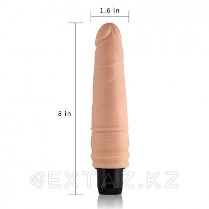 Шынайы киберскин вибраторы (20*3.6) от sex shop Extaz фото 3