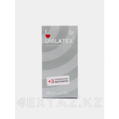 Unilatex Ribbed презервативтері/қырлы, 12 дана + 3 дана сыйлық ретінде от sex shop Extaz фото 2