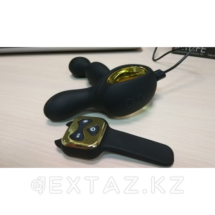 Инновационный мужской тренажер с подогревом INNOVA 360 черный 14 см от sex shop Extaz фото 4