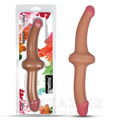 Екі жақты дилдо - 31.5.Φ3. 5 (бал. силикон) от sex shop Extaz фото 5