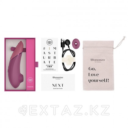 Womanizer next контактісіз клиторальды стимулятор қою қызғылт от sex shop Extaz фото 5