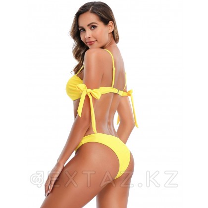 Rhinestone Yellow (S)байланған Купальник от sex shop Extaz фото 11