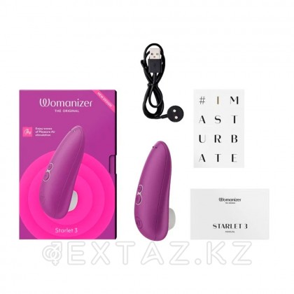 Байланыссыз клиторлық стимулятор Womanizer starlet 3 күлгін от sex shop Extaz фото 8