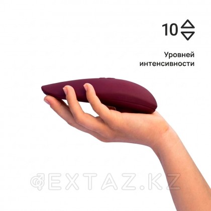Clitoral стимуляторы Womanizer Classic-2, байланыссыз, Бургундия от sex shop Extaz фото 5