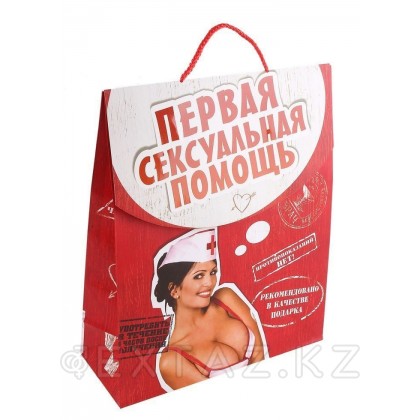 Пакет конверт бумага ML Первая сексуальная помошь (ламинация) интим 643187 от sex shop Extaz