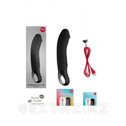 Көңілді фабриканың XL Big Boss вибраторы (қара) от sex shop Extaz фото 4
