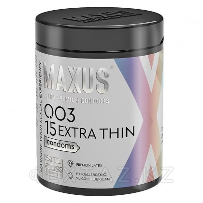 Презервативтер өте жұқа Maxus Extra Thin 003, 15 дана. от sex shop Extaz