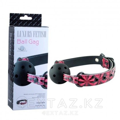BALL gag допты гаг (қызыл) от sex shop Extaz фото 2
