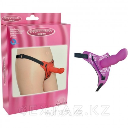 СТРАПОН «STRAP ON CURVED DONG» от sex shop Extaz