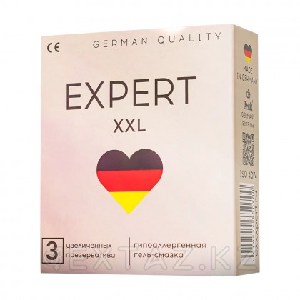 EXPERT XXL № 3 презервативтер (үлкейтілген Өлшем), 3 дана. от sex shop Extaz