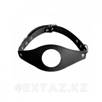 Кляп с отверстием для рта БДСМ, чёрный от sex shop Extaz
