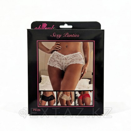 Жоғары кружевные шалбар Қызыл (XL-2XL) от sex shop Extaz фото 2