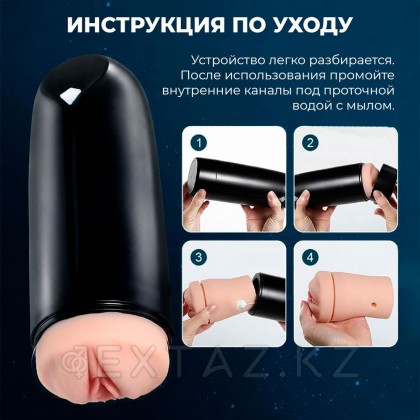 Діріл және сору функциясы бар Juicy Lamour ZONA CUP Автоматты мастурбаторы от sex shop Extaz фото 6