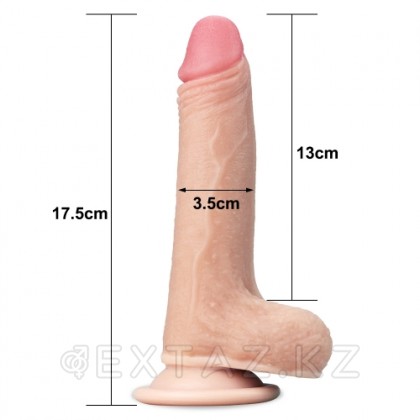 Фаллоимитатор с двойным покрытием  MyExtaz (17,5) от sex shop Extaz фото 6