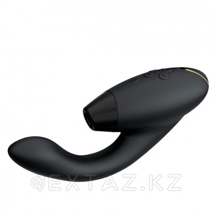 Байланыссыз клиторлық стимулятор Womanizer duo 2 қара от sex shop Extaz фото 2