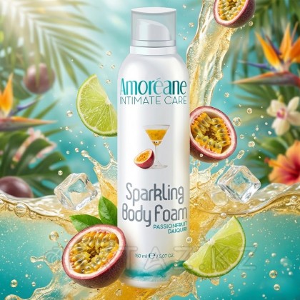 Amoreane Sparkling массаж көбігі (құмарлық жеміс дайкири) 150 мл. от sex shop Extaz фото 2
