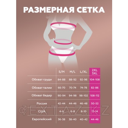 Шілтермен қапталған жиынтық (Muse) (XXL/XXXL) от sex shop Extaz фото 5
