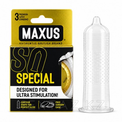 Maxus Air special №3 нүктелі қырлы презервативтер от sex shop Extaz