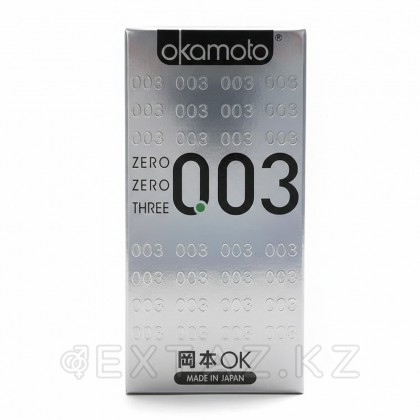 Презервативтер Okamoto 0.03 platinum Ultra-жұқа кондом 12 дана. от sex shop Extaz