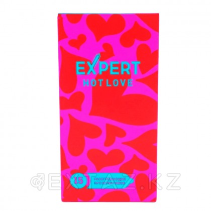 EXPERT Hot love презервативтері, жылыту әсері бар, 15 дана от sex shop Extaz