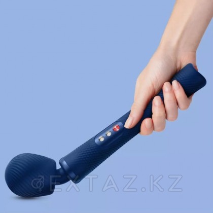Көңілді фабриканың әмбебап діріл массажы (wand) Vim (қара көк) от sex shop Extaz фото 2