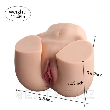 Шынайы Қос мастурбатор Дженни (қынап+анус) от sex shop Extaz фото 9