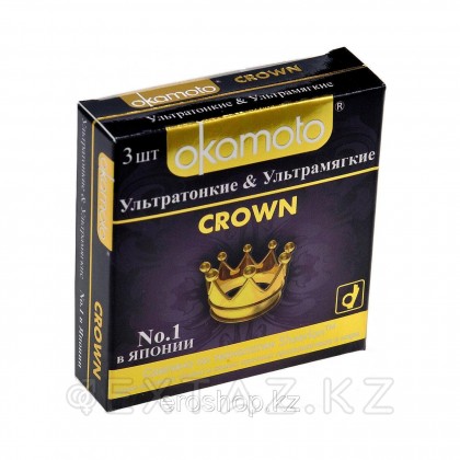 Презервативы OKAMOTO Crown №3  от sex shop Extaz