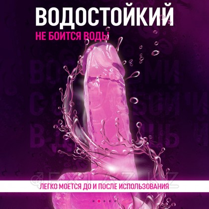 My extaz сорғыш дилдо, қызғылт, 17x3, 5 см от sex shop Extaz фото 3