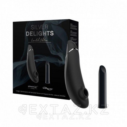 Womanizer Premium + we-VIBE Tango күміс жиынтығы от sex shop Extaz фото 4