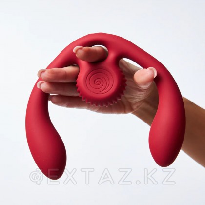 Svibe Snail gizi duo Бургундия жұп стимуляторы от sex shop Extaz фото 2