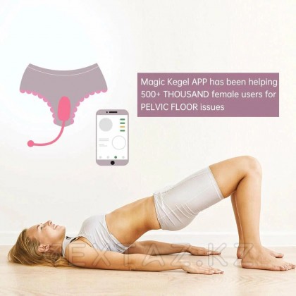 Тренажер Кегеля Magic Motion Kegel Coach, розовый - extaz.kz фото 9 Magic Motion Kegel жаттықтырушысы қызғылт от sex shop Extaz фото 9