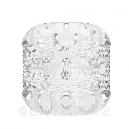 Crystle текстуралы арнасы бар Мастурбатор мөлдір от sex shop Extaz фото 3