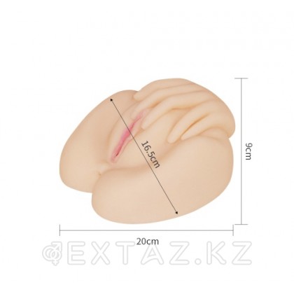 Вагина и анус - мега реалистичный мастурбатор  от sex shop Extaz фото 5