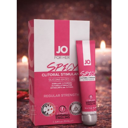 Қызықты клиторлық гель / JO Spicy, 10 мл от sex shop Extaz фото 2