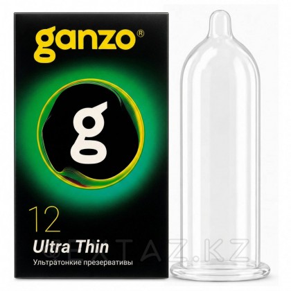 Презервативтер ультра жұқа Ganzo Ultra Thin 12 дана. от sex shop Extaz